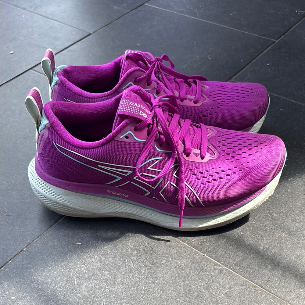 Asics Purple GlideRide Max Running Shoes